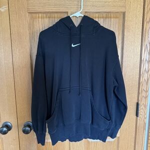 Nike Sportswear Phoenix Oversized Hoodie Sweatshirt Black Women’s …